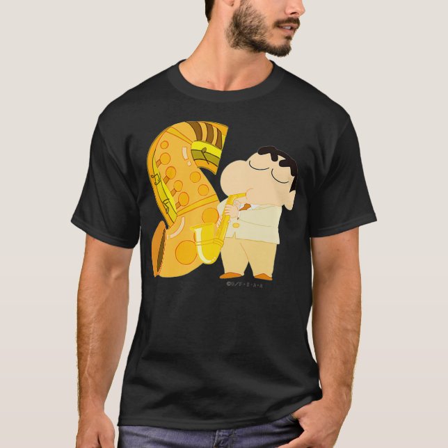 Camiseta Crayon Shin-chan FUN ESTUDIO A a Z S Premium (Anverso)