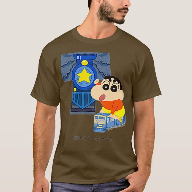 Camiseta Crayon Shin-chan FUN ESTUDIO A a Z T one (Anverso)