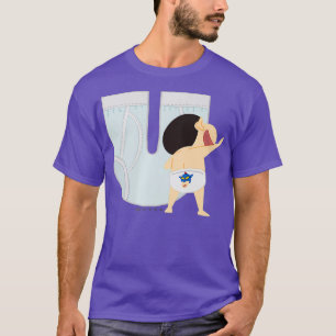 Camiseta Crayon Shin-chan FUN ESTUDIO A a Z U Premium