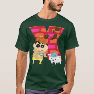Camiseta Crayon Shin-chan FUN ESTUDIO A a Z X Premium