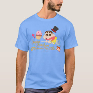 Camiseta Crayon Shin-chan Gorra Mágico y Tea Shin-chans