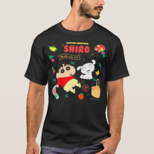 Camiseta Crayon Shin-chan HappyShiro Picnic Premium