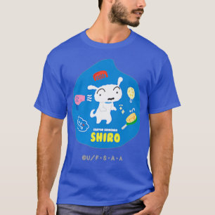 Camiseta Crayon Shin-chan happyShiro se viste de Shiro