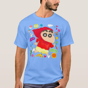 Camiseta Crayon Shin-chan ittle Red Riding Hood Premium