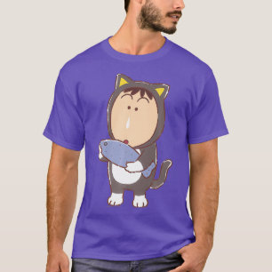 Camiseta Crayon Shin-chan Kitten fiesta Bo-chan