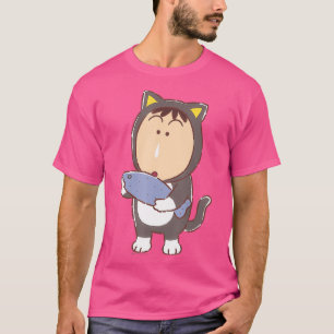 Camiseta Crayon Shin-chan Kitten fiesta Bo-chan