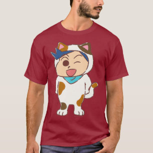 Camiseta Crayon Shin-chan Kitten fiesta Kazama-kun