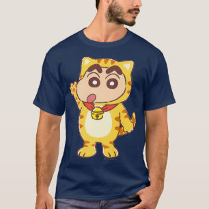 Camiseta Crayon Shin-chan Kitten fiesta Shin-chan