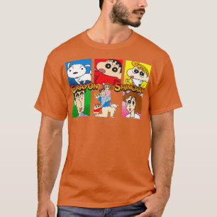 Camiseta Crayon Shin-chan, la familia Nohara