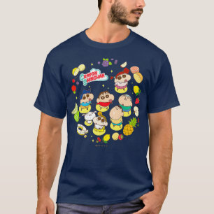Camiseta Crayon Shin-chan Mucha fruta Tiempo de postre