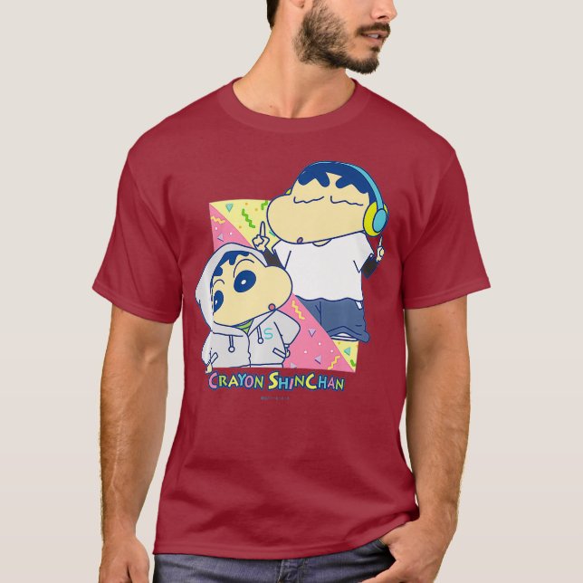 Camiseta Crayon Shin-chan Music Premium (Anverso)