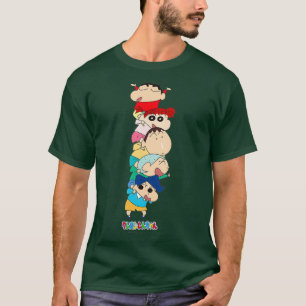 Camiseta Crayon Shin-chan Piggyback Defensa Kasukabe