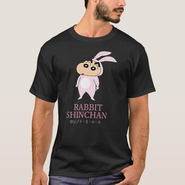 Camiseta Crayon Shin-Chan Rabbit Shin-chan One Point (Anverso)