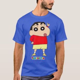 Camiseta Crayon Shin-chan Shin-chan es una persona popular