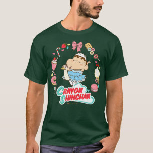 Camiseta Crayon Shin-chan Shin-chan y la hora del postre de