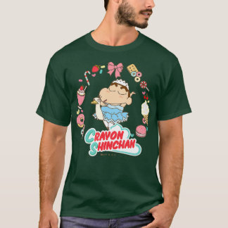 Camiseta Crayon Shin-chan Shin-chan y la hora del postre de