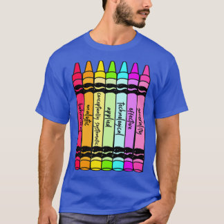 Camiseta Crayones de 7 dimensiones