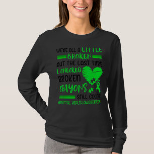 Camiseta Crayones rotos siguen coloreando la conciencia de