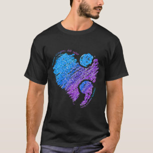 Camiseta Crayones rotos siguen coloreando la prevención del