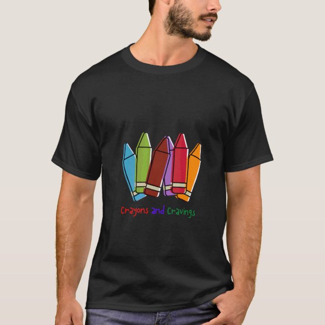Camiseta Crayones Y Cuidados Maestros De Colorización (Anverso)