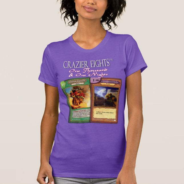 Camiseta Crazier Eights: 1001 Noches (Anverso)