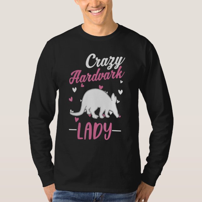 Camiseta Crazy Aardvark Lady Aardvark Girl (Anverso)