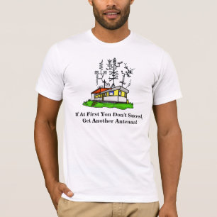Camiseta Crazy Antenna Mobile Home Ham Radio T-shirt #2