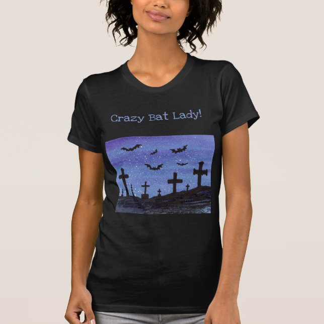 Camiseta Crazy Bat Lady (Anverso)