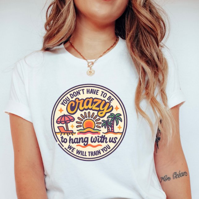 Camiseta Crazy Beach Squad - Retro Sunset (Subido por el creador)