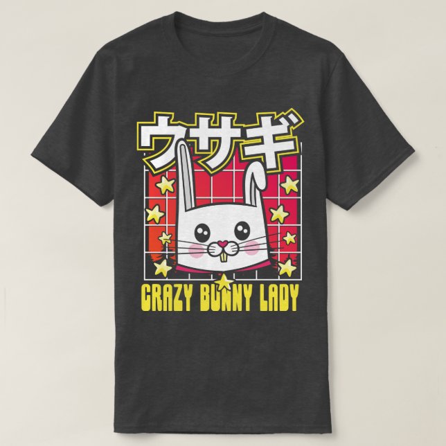 Camiseta Crazy Bunny Lady (Diseño del anverso)