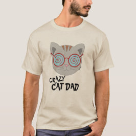 Camiseta CRAZY CAT DAD