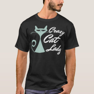 Camiseta Crazy Cat Lady Cat Merch Design2