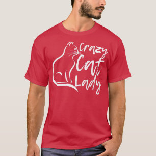 Camiseta Crazy Cat Lady Cat Merch Design7