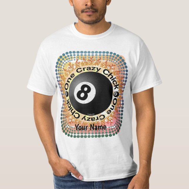 Camiseta Crazy Chick Eightball (Anverso)