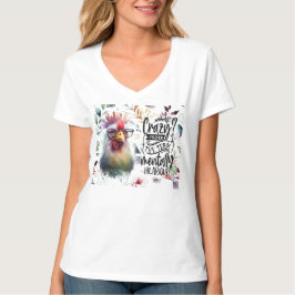 Camiseta Crazy Chick T-Shirt
