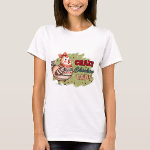 Camiseta Crazy Chicken T-Shirt