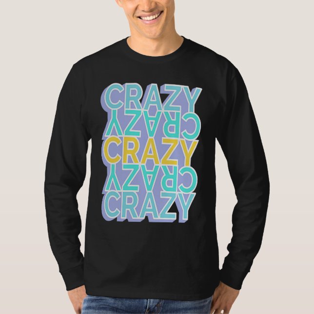 Camiseta Crazy Colorful Words (Anverso)