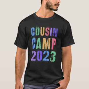 Camiseta Crazy COUSIN CAMP Grandma Sleepaway Summer