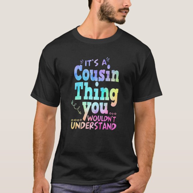 Camiseta Crazy Cousin Thing Mateo Grupo Equipo Familiar Reu (Anverso)