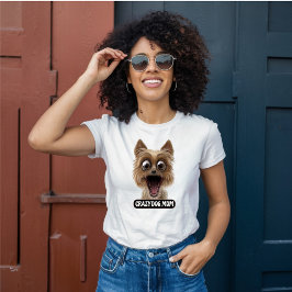 Camiseta Crazy Dog Mom - Crazy Dog