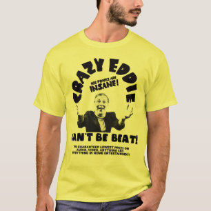 Camiseta Crazy Eddie no puede ser derrotado