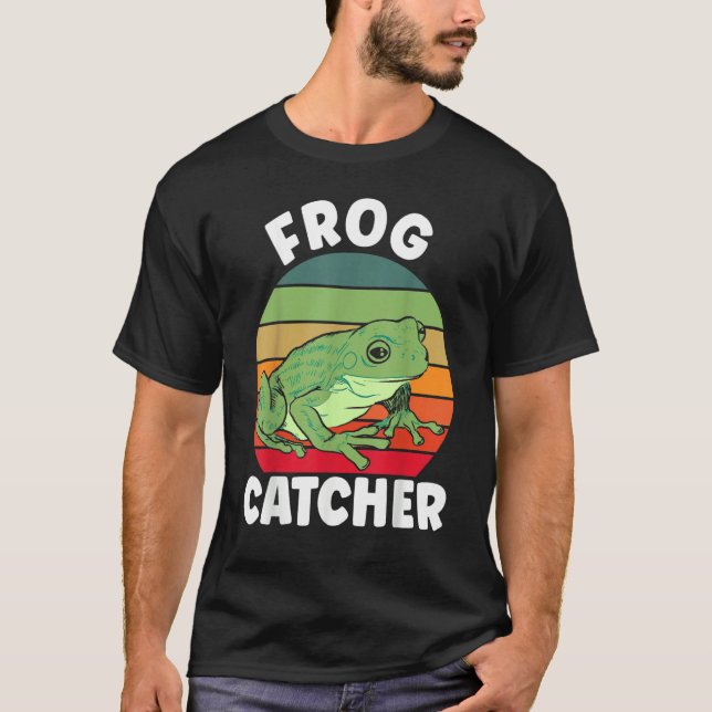 Camiseta Crazy Frog  Frog Whisperer Frog Catcher (Anverso)