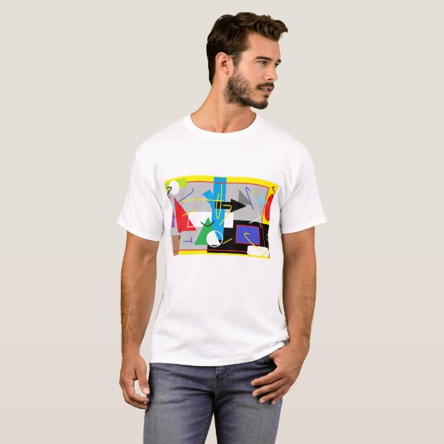 Camiseta Crazy Geometry T-Shirt (Anverso completo)