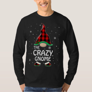 Camiseta Crazy Gnome Búfalo Jugar Familia Matanza Christma