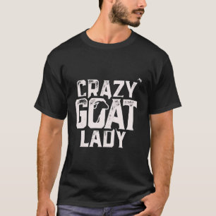 Camiseta Crazy Goat Lady Hoodie
