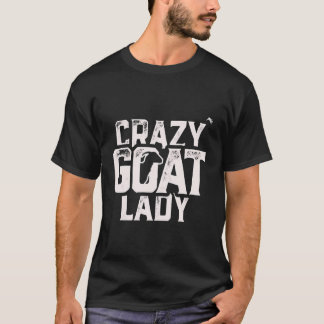 Camiseta Crazy Goat Lady Hoodie