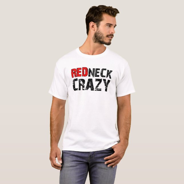 Camiseta Crazy Gracioso Tshirt wht (Anverso completo)