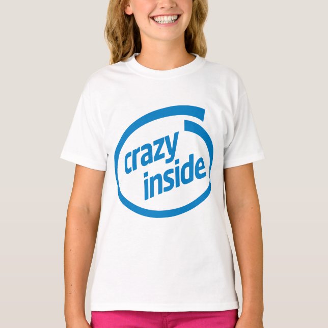 Camiseta Crazy inside (Anverso)