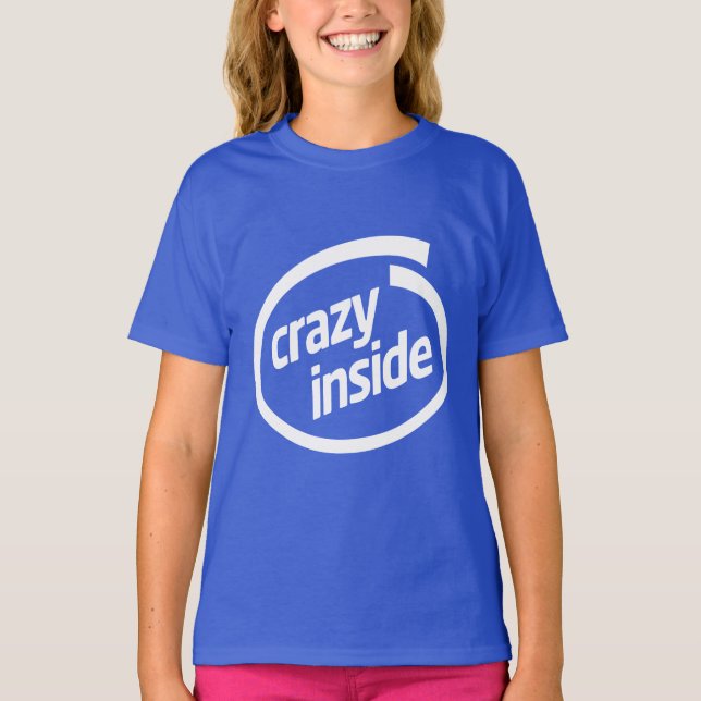 Camiseta Crazy inside (Anverso)