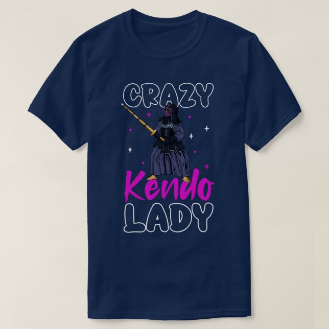 Camiseta Crazy Kendo Lady Kendo (Diseño del anverso)